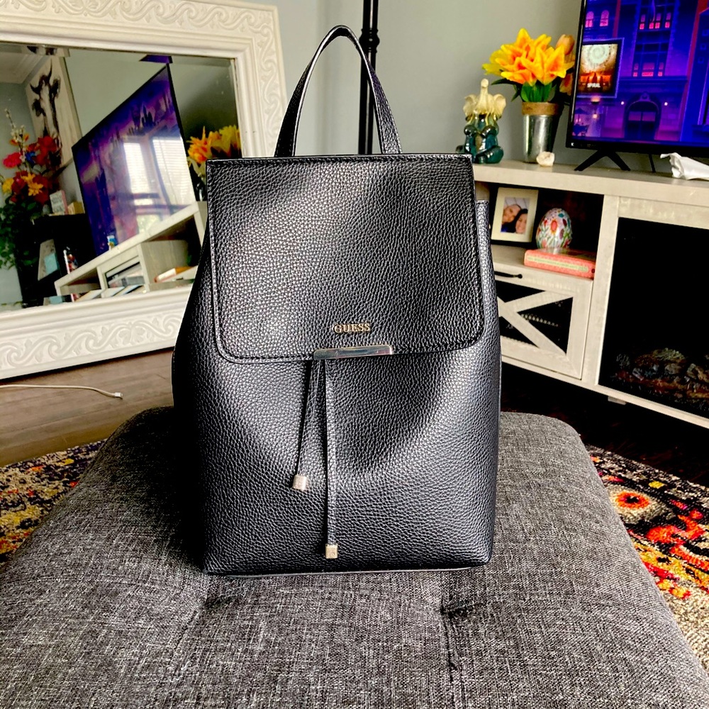Black guess book bag